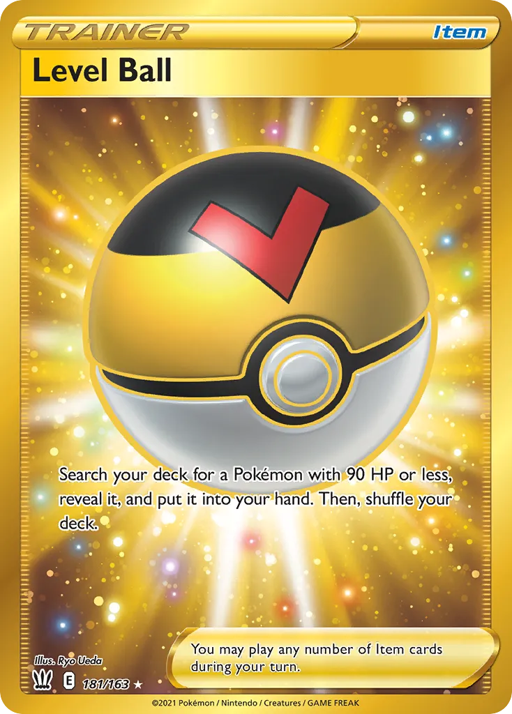 Level Ball #181, Battle Styles Secret
