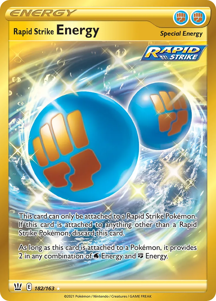 Rapid Strike Energy #182, Battle Styles Secret