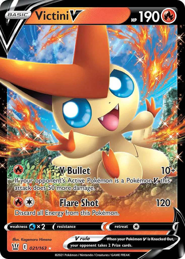 Victini V #21, Battle Styles