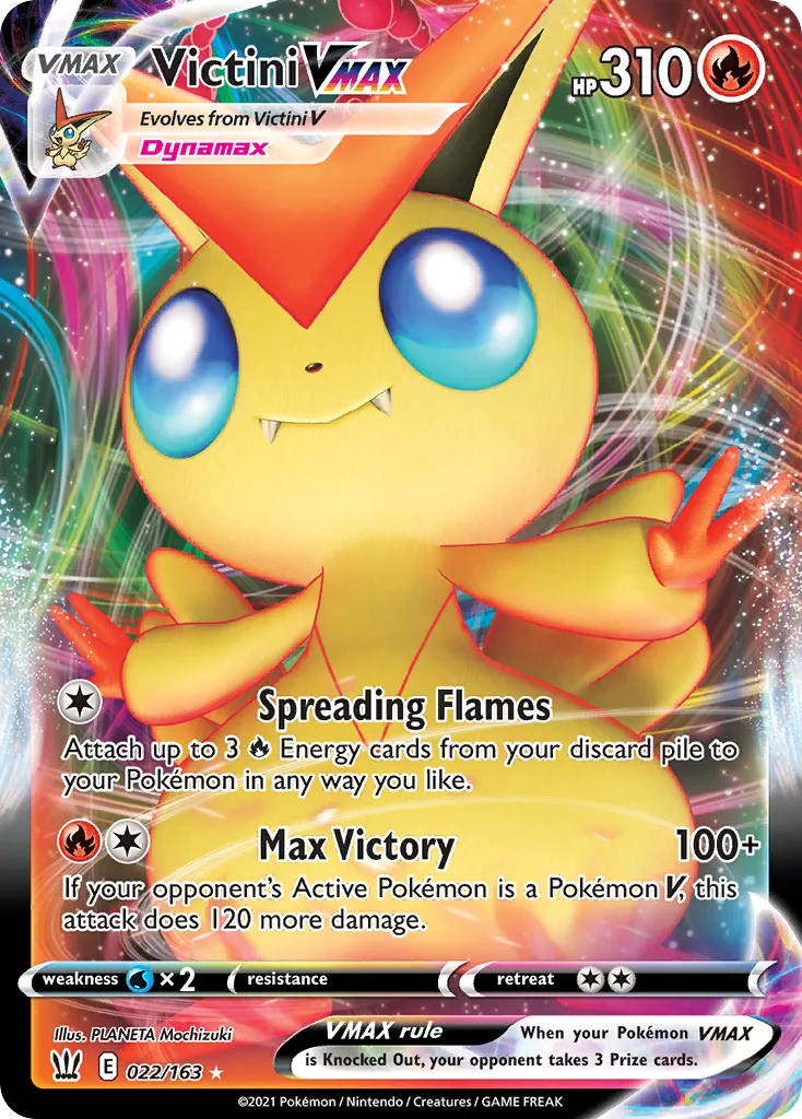 Victini VMAX #22, Battle Styles