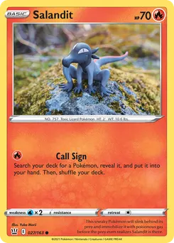 Salandit #27, Reverse Foil