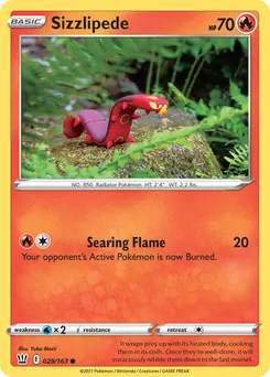 Sizzlipede #29, Reverse Foil