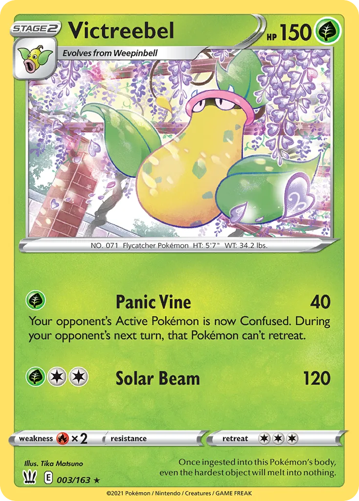 Victreebel #3, Battle Styles Reverse Foil