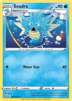 Seadra #32, Reverse Foil