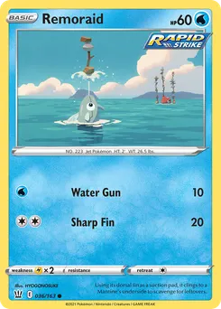 Remoraid #36, Reverse Foil