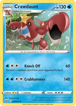 Crawdaunt #39, Reverse Foil
