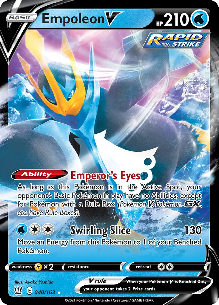 Empoleon V #40, Battle Styles