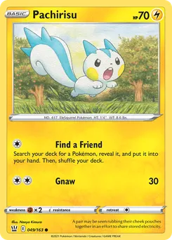 Pachirisu #49, Reverse Foil