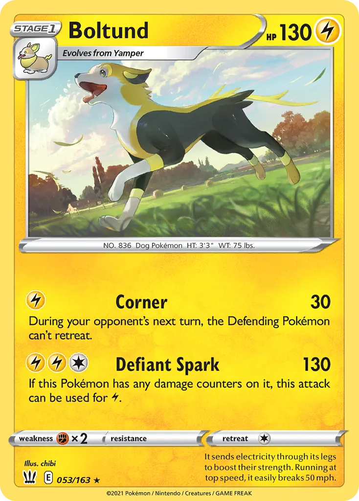 Boltund #53, Battle Styles