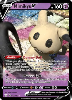 Mimikyu V #62, Standard