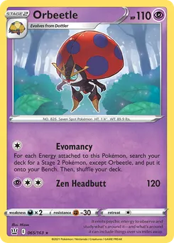 Orbeetle #65, Reverse Foil