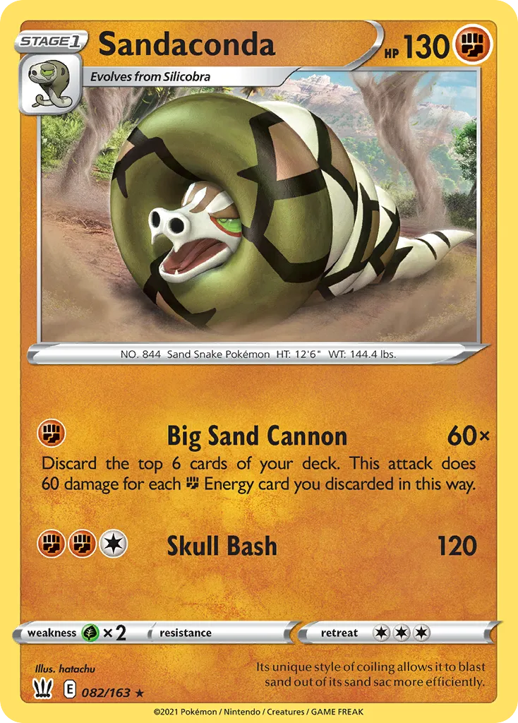 Sandaconda #82, Battle Styles