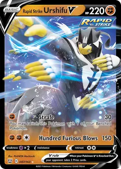 Rapid Strike Urshifu V #87, Standard