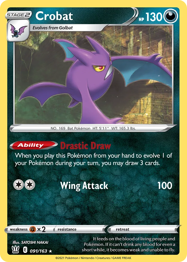 Crobat #91, Battle Styles