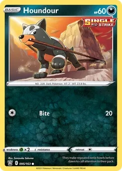 Houndour #95, Battle Styles