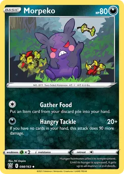 Morpeko #98, Battle Styles