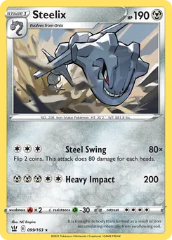 Steelix #99, Standard