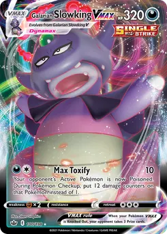 Galarian Slowking VMAX #100, Standard