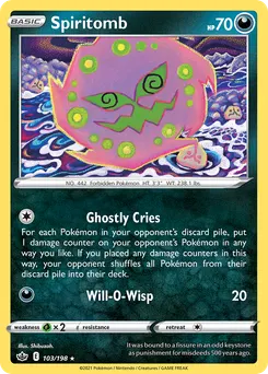 Spiritomb #103, Chilling Reign