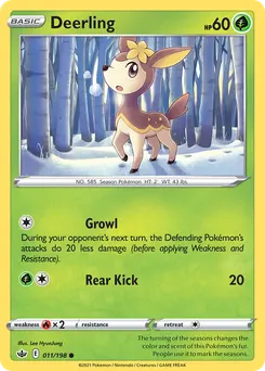 Deerling #11, Reverse Foil