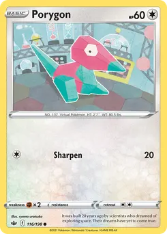 Porygon #116, Chilling Reign