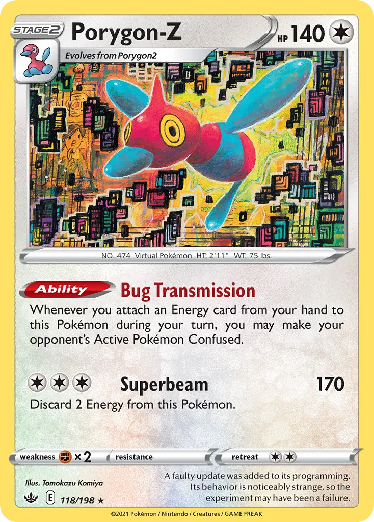 Porygon-Z #118, Chilling Reign
