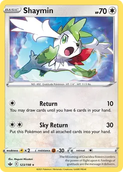 Shaymin #123, Chilling Reign