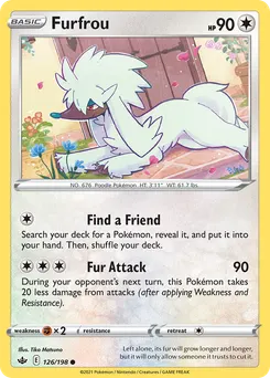 Furfrou #126, Chilling Reign