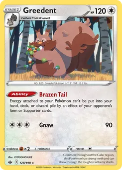 Greedent #128, Chilling Reign