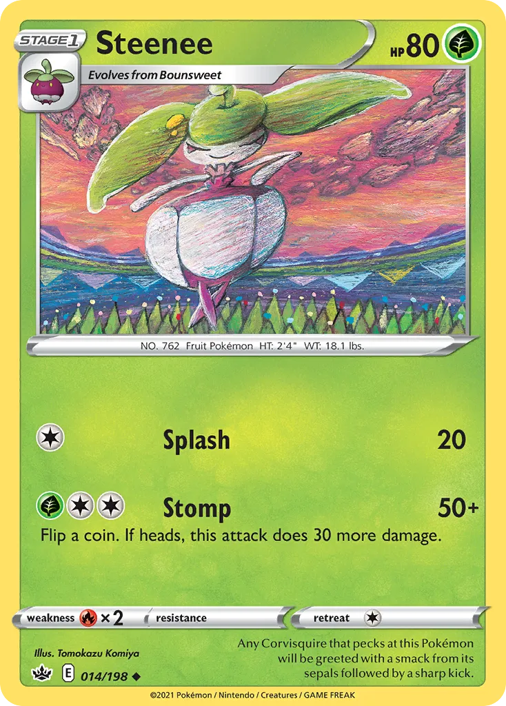 Steenee #14, Chilling Reign Reverse Foil