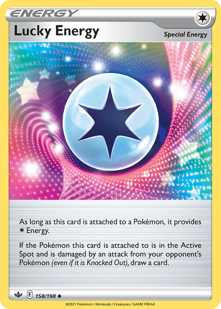 Lucky Energy #158, Chilling Reign Reverse Foil