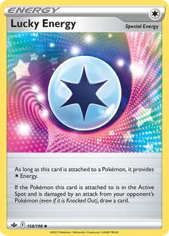 Lucky Energy #158, Reverse Foil