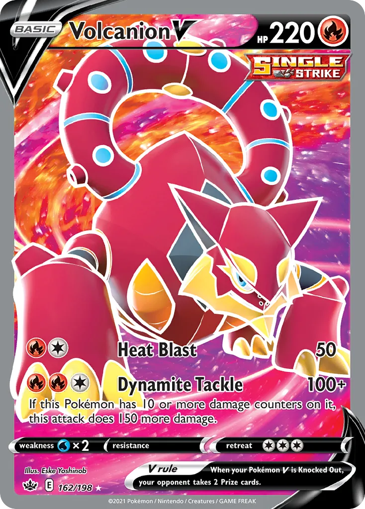 Volcanion V #162, Chilling Reign