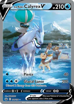 Ice Rider Calyrex V #164, Standard