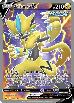 Zeraora V #165, Standard