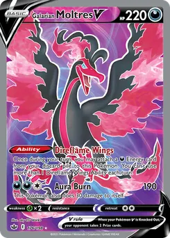 Galarian Moltres V #176, Standard