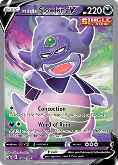 Galarian Slowking V #178, Standard