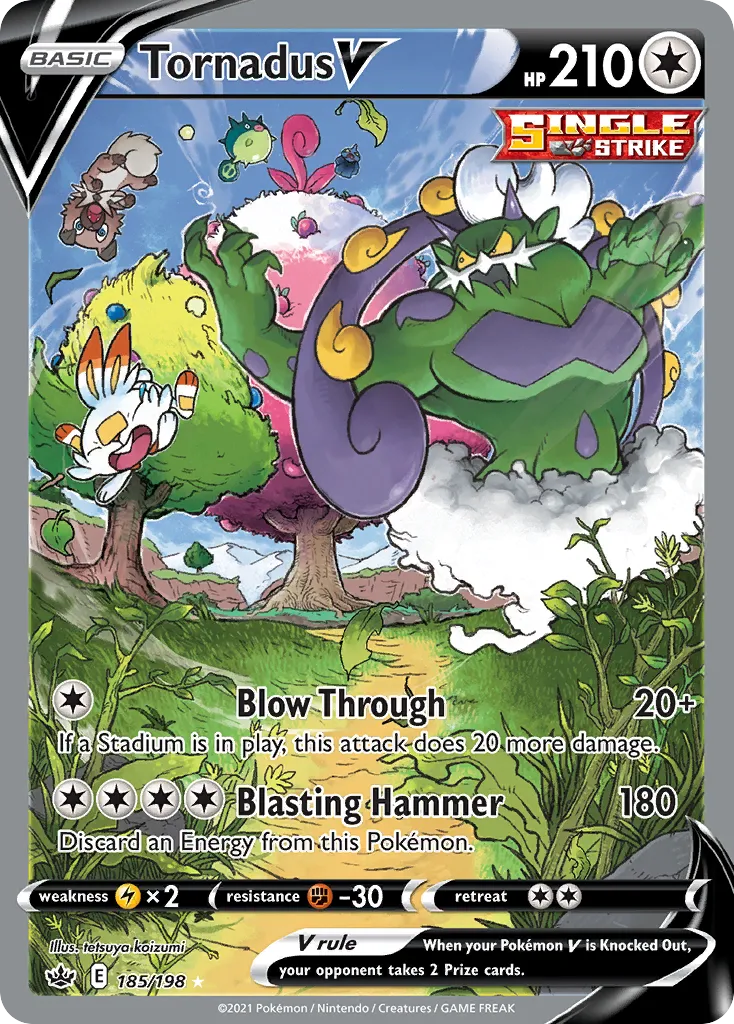 Tornadus V #185, Chilling Reign