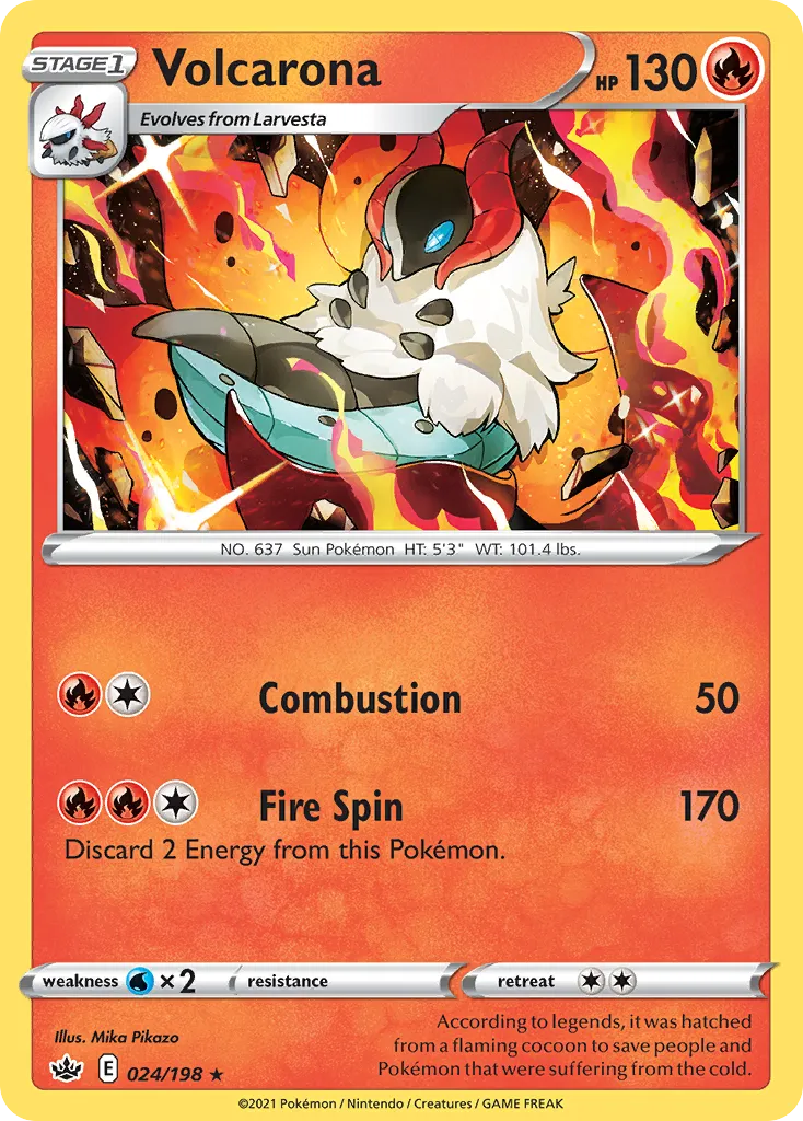 Volcarona #24, Chilling Reign