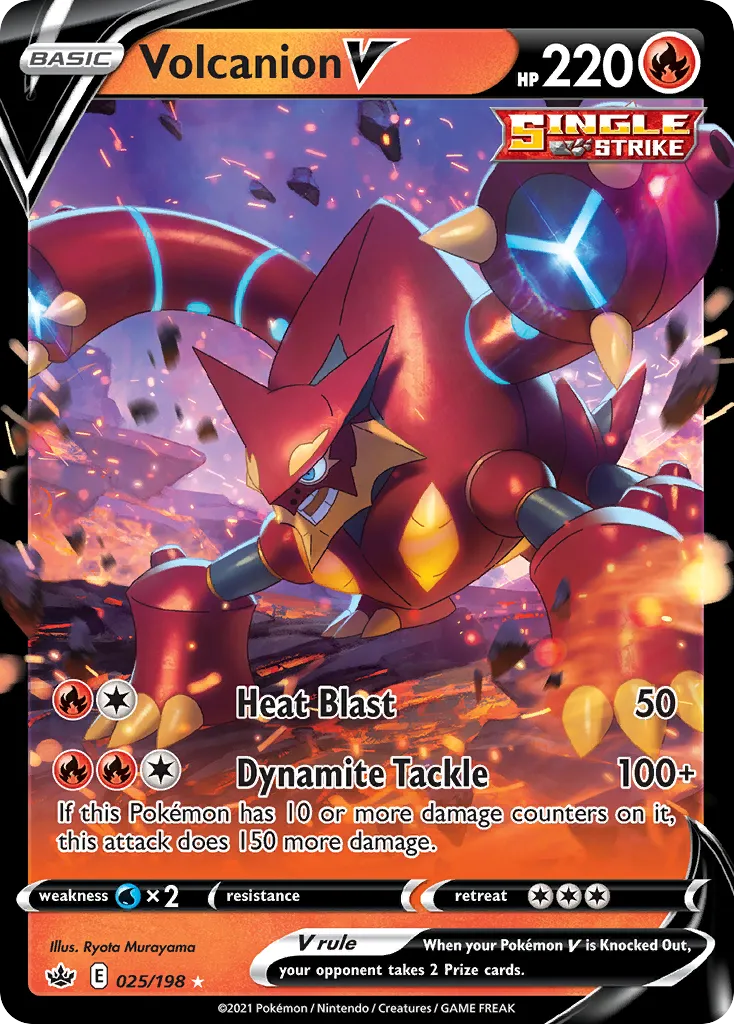Volcanion V #25, Chilling Reign