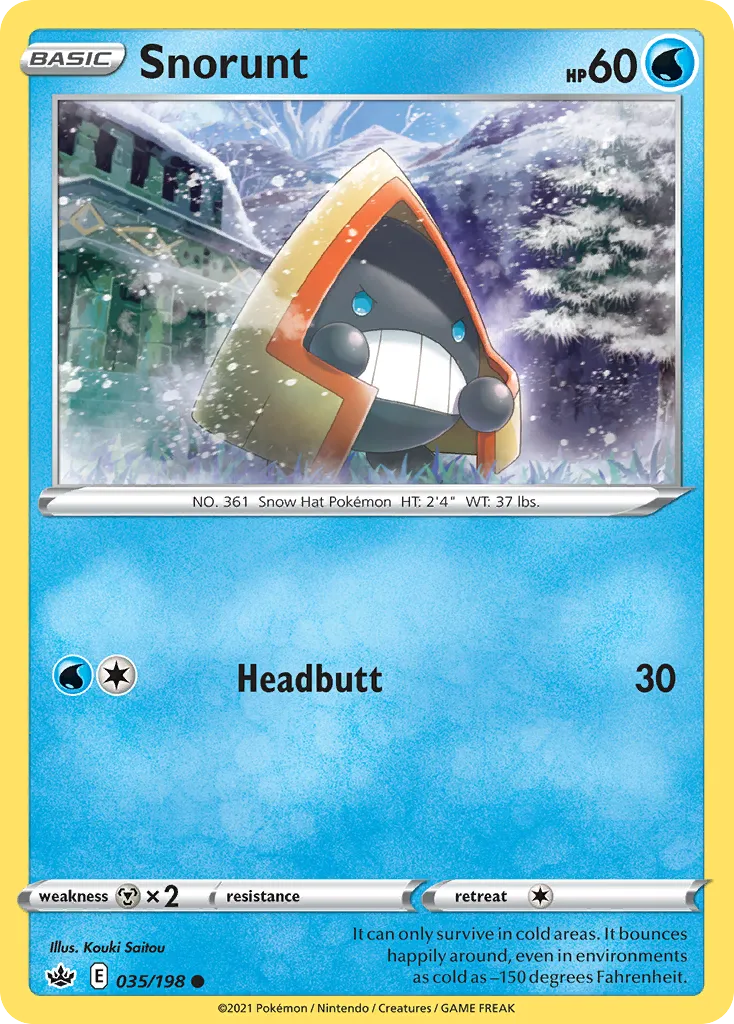 Snorunt #35, Chilling Reign