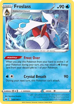 Froslass #36, Reverse Foil