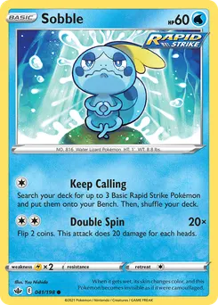 Sobble #41, Reverse Foil