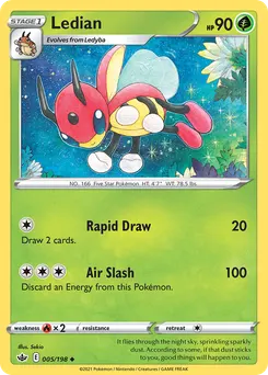Ledian #5, Reverse Foil
