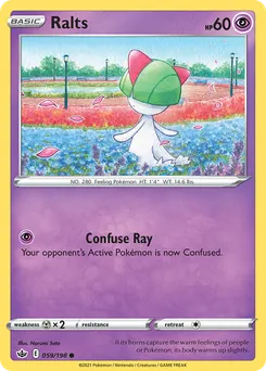 Ralts #59, Reverse Foil