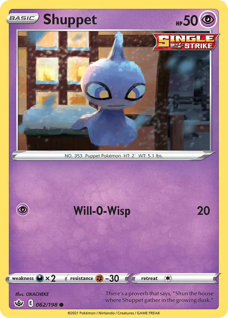 Shuppet #62, Chilling Reign