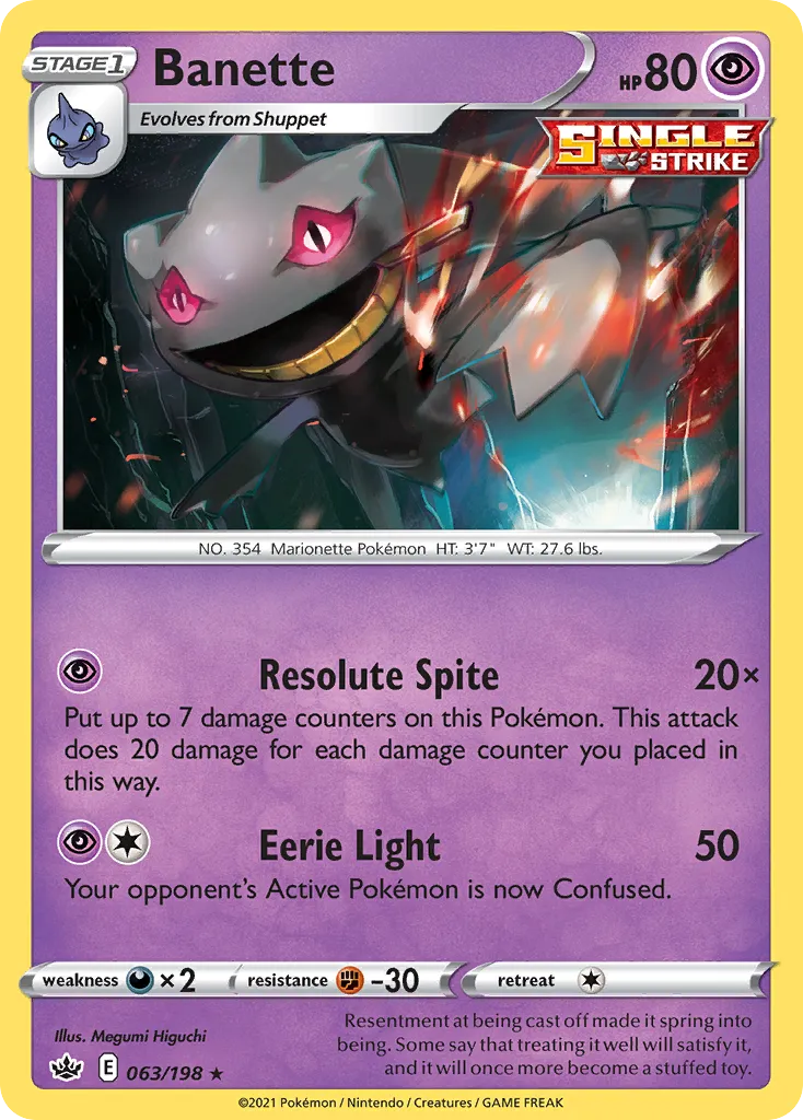 Banette #63, Chilling Reign