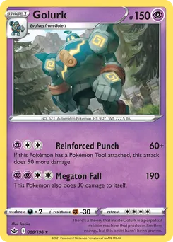 Golurk #66, Reverse Foil