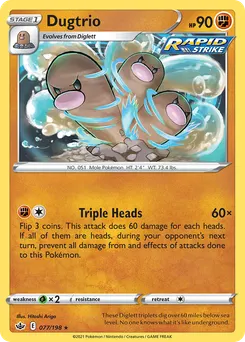 Dugtrio #77, Chilling Reign