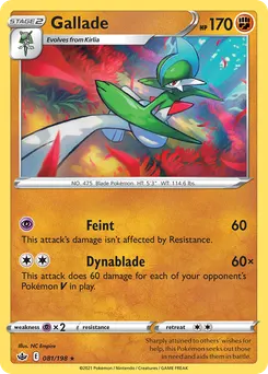 Gallade #81, Chilling Reign